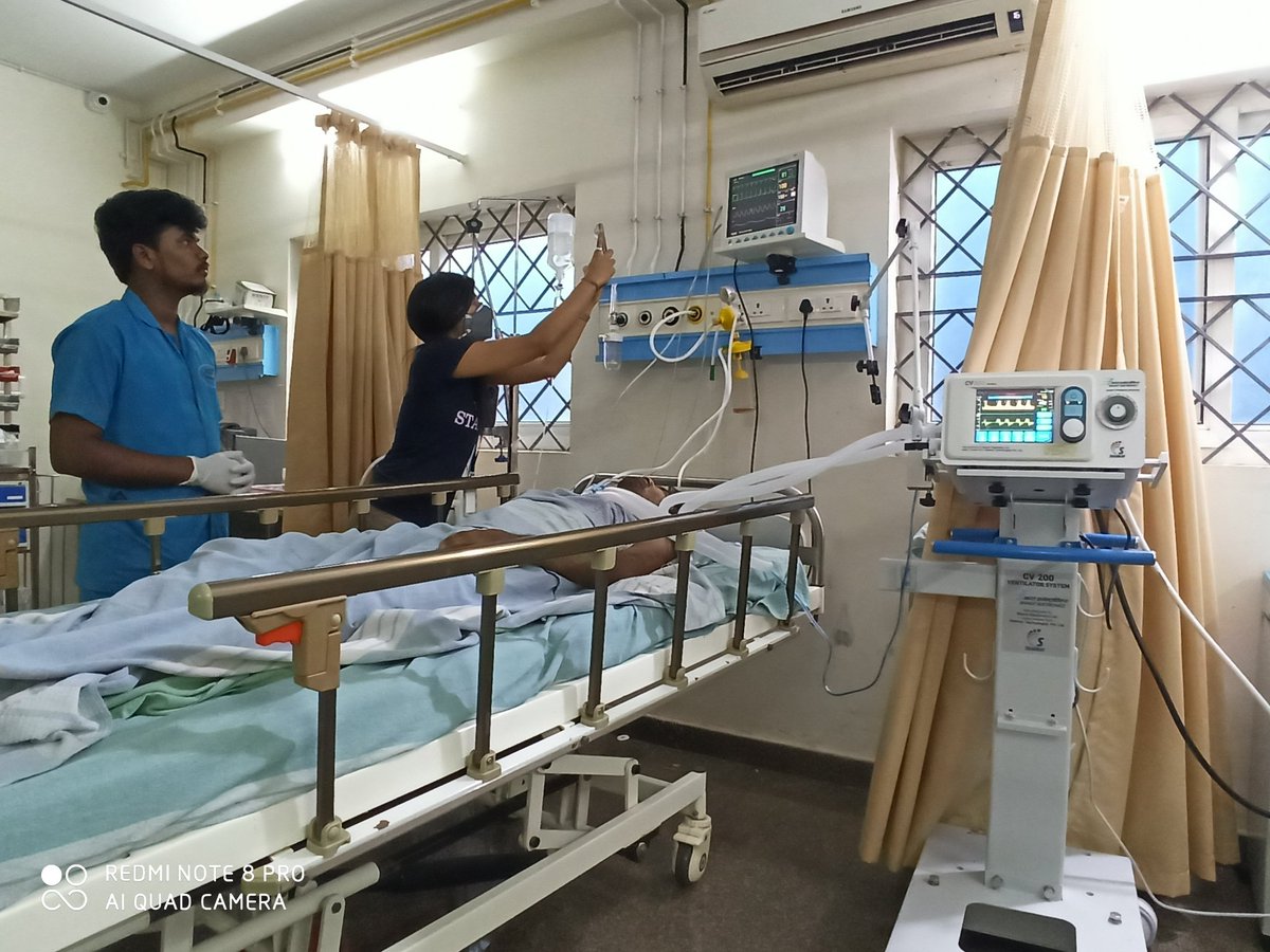 Kaalateetham's tweet image. P.R.O.U.D

Is the word I will use of our accomplishment with BEL DRDO ventilator

March 19th we sat with the design, ready in a month with prototype, after prototype &amp;amp; clearance from relevant authorities. Cleared post production clinical trial with ease

Being used in my hospital