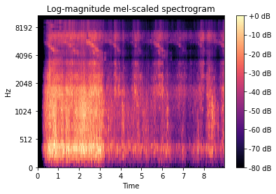 Analysis of #windturbine noise emissions today using Mel Spectrograms in <a href="/GoogleColab/">Colaboratory</a> with <a href="/TensorFlow/">TensorFlow</a> GPU acceleration. Next, automatic isolation of blade pass frequency and amplitude! #renewables #MachineLearning 
#TensorFlow #vibrationanalysis #pythonprogramming