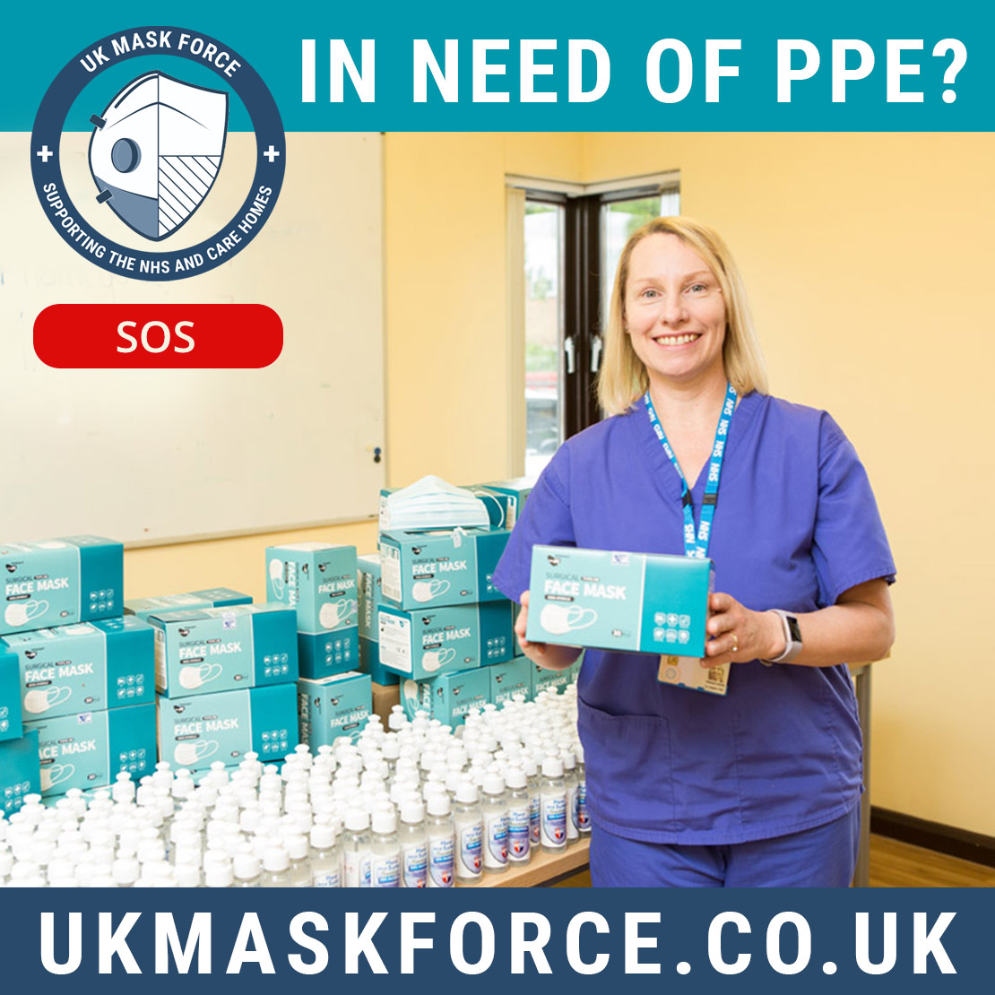 UKMaskForce's tweet image. UK Mask Force is here to supply #PPE to #frontline healthcare workers in need of supplies. #yourppeneed
Contact us via the SOS button on the website
ukmaskforce.co.uk
#frontlinemap #ukmaskforce #NHSheroes