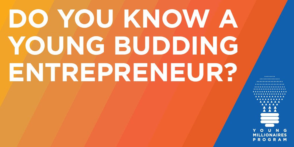 Do you have a budding entrepreneur at home? We are offering our Young Millionaires Program digitally this year! To learn more, visit: youngmillionairesprogram.ca. #YoungMillionairesPEI