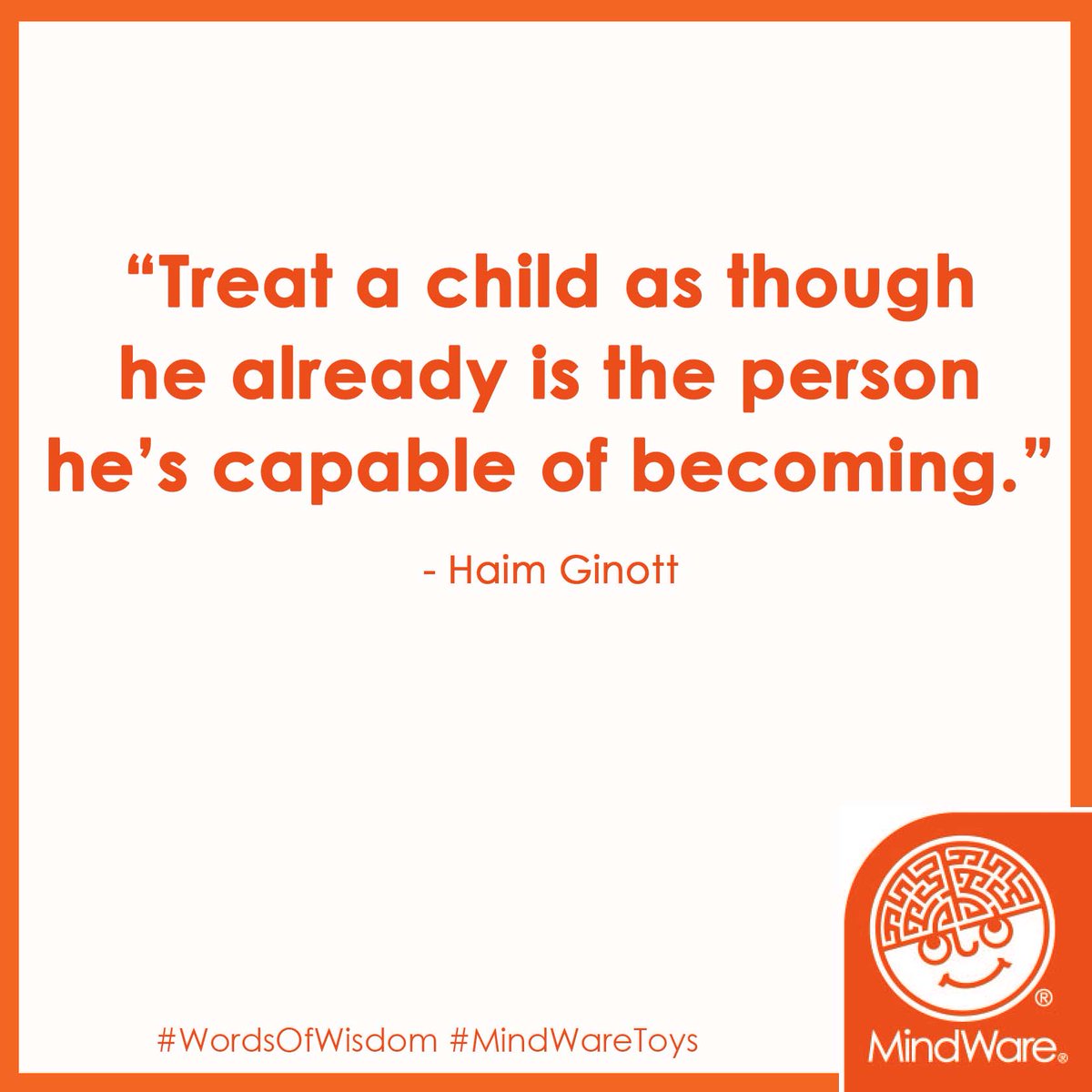 Wednesday Words of Wisdom. 🧡
#MindWareToys