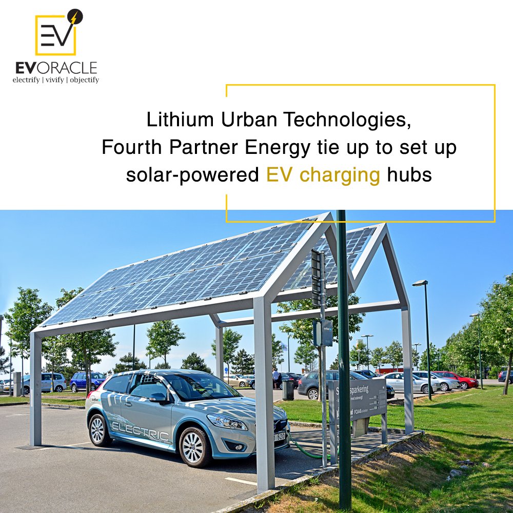 EvOracle's tweet image. Commercial EV fleet operator Lithium Urban Technologies has partnered renewable energy solutions provider Fourth Partner Energy to build charging infrastructure across the country.

Read more: bit.ly/2WmDLJd

#EVOracle #ElectricVehicle #EVChargingHub #EMobility #India
