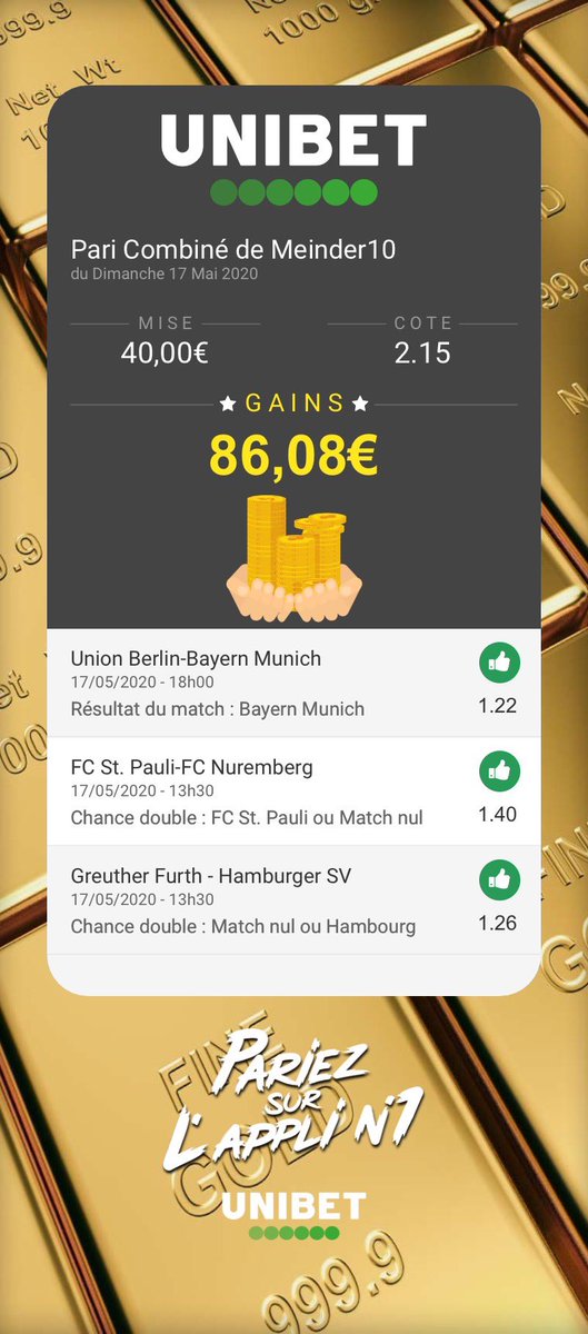 BMPronos3's tweet image. La bundesliga nous a mis très bien 💪 pronos disponible pour ce soir #TeamParieur #pronos