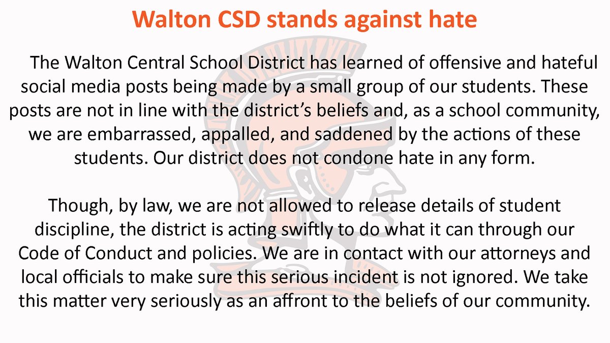 Walton CSD tweet media