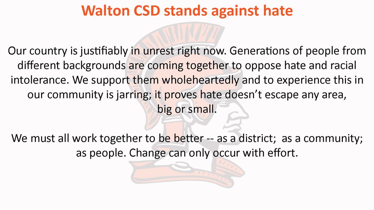Walton CSD tweet media