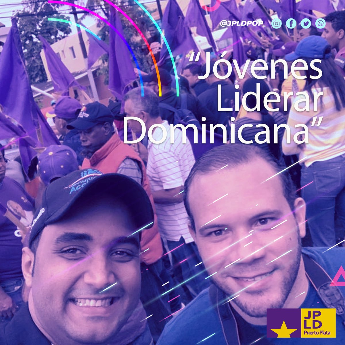 jpldpop_'s tweet photo. !Juventud para liderar  Dominicana!

#juventudPeledeista #jpldpop #pldenlinea #gonzaloCastillo 
#puertoplata #javierclarksenador https://t.co/QYv5IvhPeV