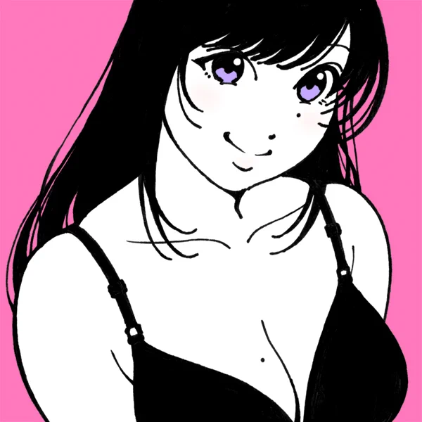 サインペンで描いたふくちゃん 