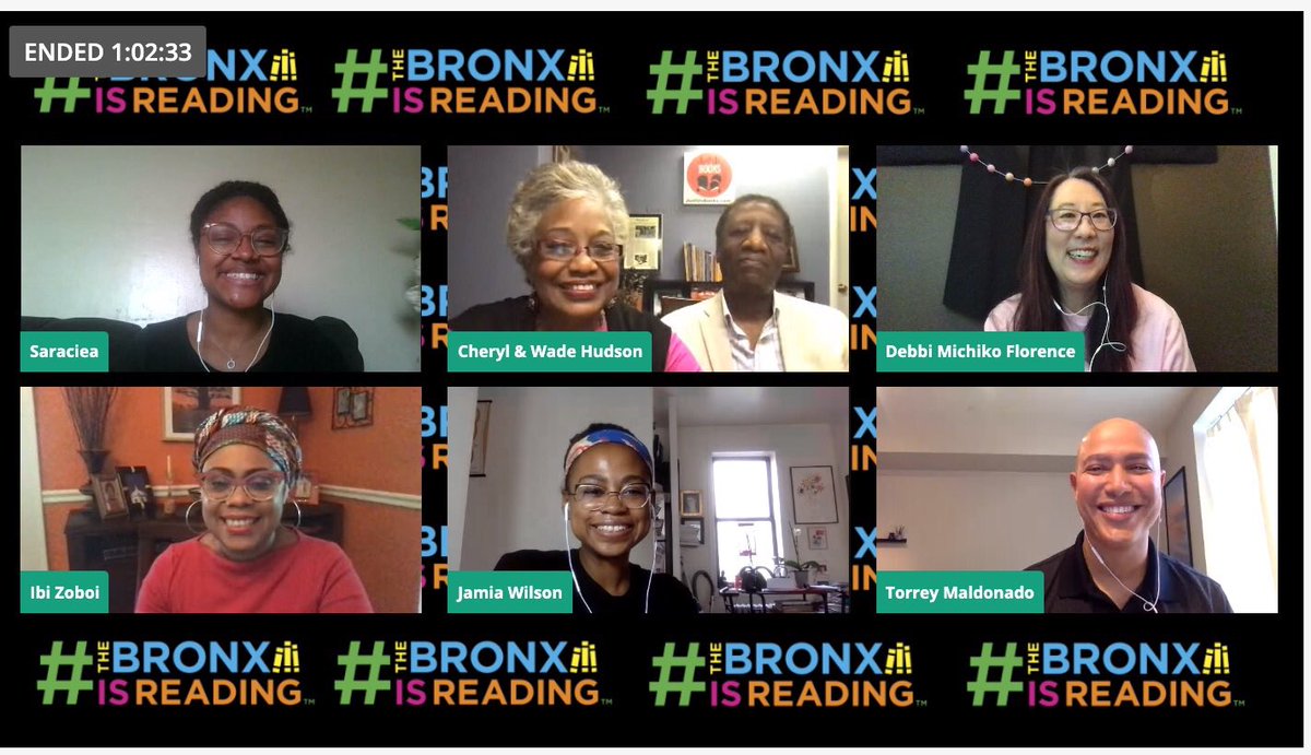 #AmplifyBlackVoices #LatinoVoices #AsianAmericanVoices

Join 2 change narratives.

Rob Base‘s JOY & PAIN? Al Green’s GOOD & BAD? C how @ibizoboi @justusbooks @debbimichiko J. Wilson @FeministPress @Sj_Fennell & I work w/ pains 2 add joy.

SAT! RSVP: thebronxisreading.com/rsvp