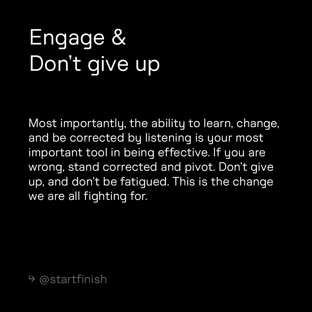 Our friend startfinish on Instagram composed and shared an incredible set touching on Black Lives Matter and how to show your support. We're sharing three excerpts here from his set (instagram.com/p/CA8gacDhzMe/)