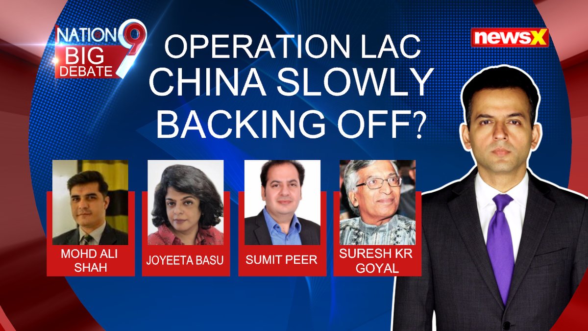 NewsX's tweet photo. #OperationLAC | China slowly backing off ?
.
.
.
Watch the full discussion on NewsX YouTube.
https://t.co/dvrhag1DXL
@malhotravineet7 @sumitp191 @joyeetabasu https://t.co/lBMqI1GNu2