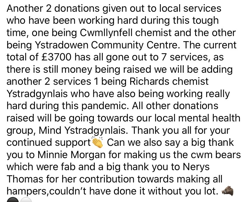 CWMTWRCHRFC's tweet image. The last donations are done!🐗⚫️⚪️