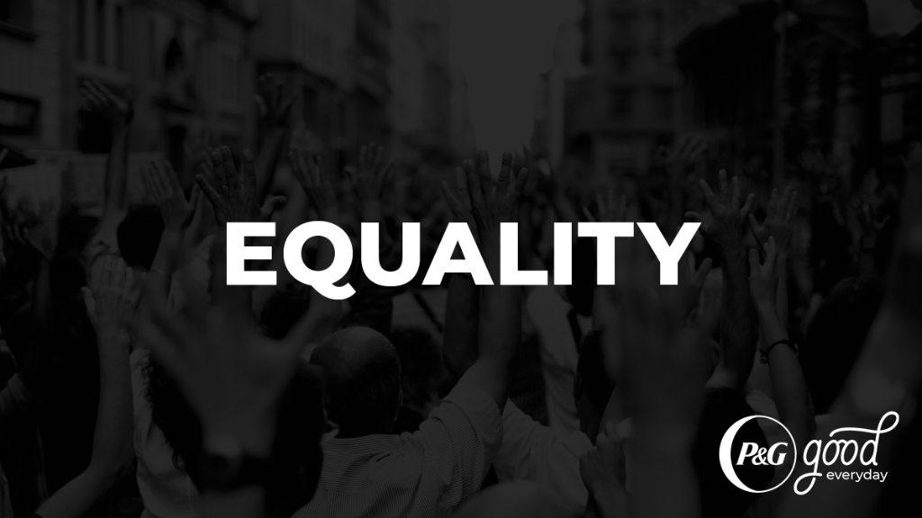 pggoodeveryday's tweet photo. We stand with those fighting for #equality and #justice. We’re joining the @ProcterGamble family of brands to support #TakeOnRace, a fund supporting organizations fighting systemic bias and inequality. Learn more: https://t.co/0zdEngl5PM https://t.co/rk43jhf0Kd