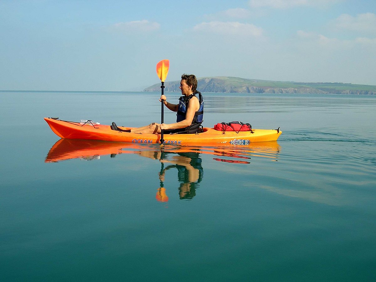 @Celfennau Photos from a few years ago but the sea was like this yesterday...beautiful! #witchescauldron #openwater #kayaking #freedom