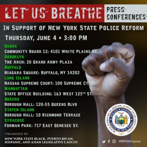 zellnor4ny's tweet image. From the streets to the statehouse, we’re coming with the full might of the people behind us. 

Join us tomorrow as we lay out a legislative agenda for police accountability all across the state. Me and @YourFavoriteASW will be in Brooklyn.  See you then.