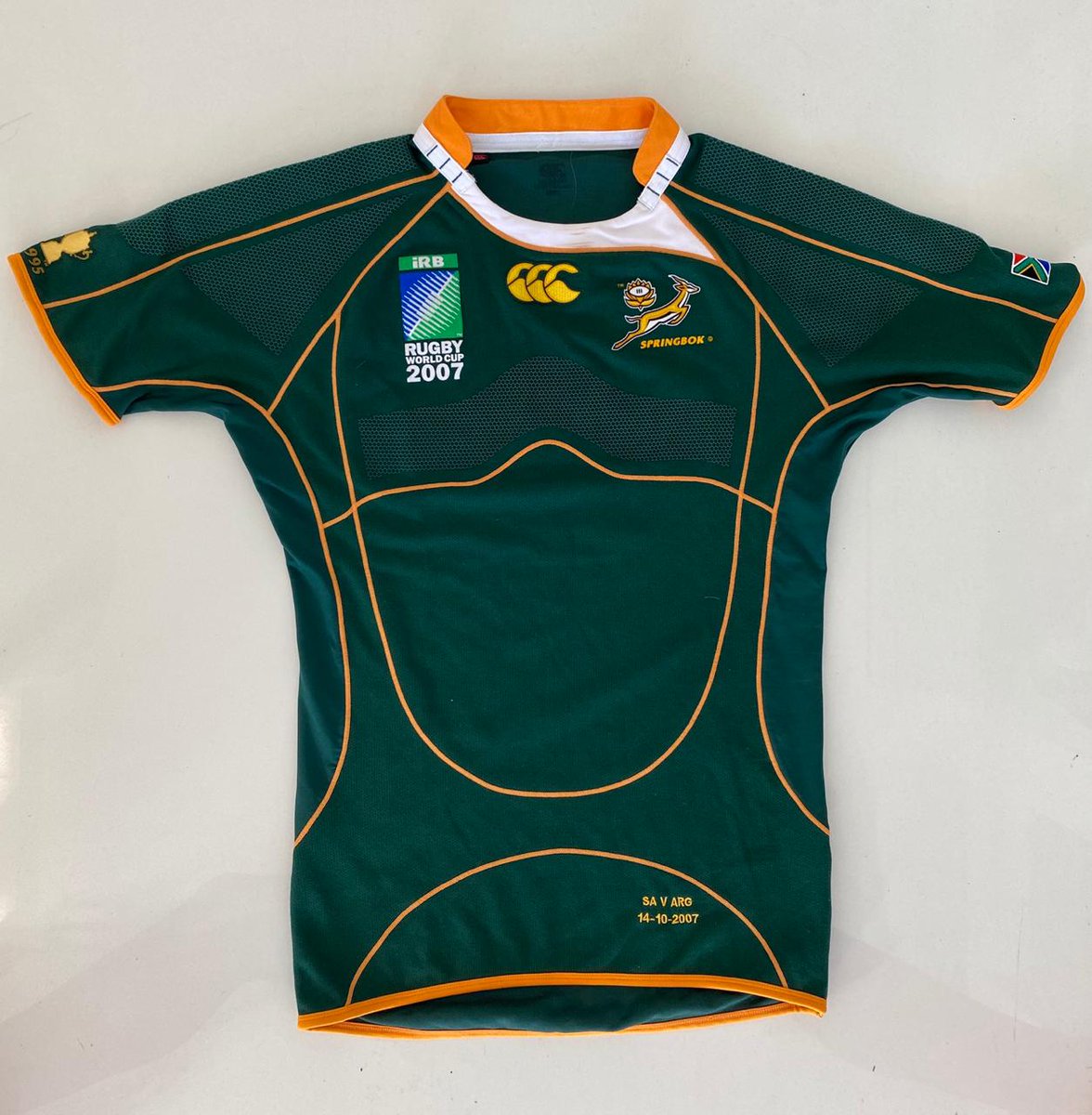 Maillot rugby S.C.A ALBI porté n°16 2007 collection centenaire LNR ProTouch XL