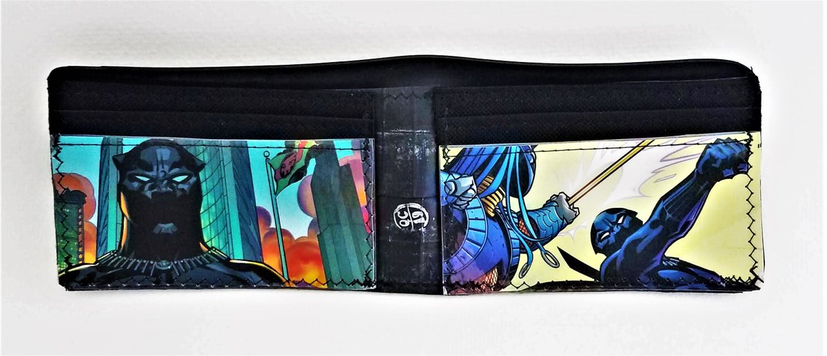 1alienmenace's tweet photo. Excited to share the latest addition to my #etsy shop: Unique Handmade Inner Tube Comic Wallet/Black Panther https://t.co/7BlIUkTpeG #black #wallet #alienmenace #thinwallet #leatheralternative #mensgifts #upcycled #earthfriendly #oneofakind https://t.co/XpFp75oQI4