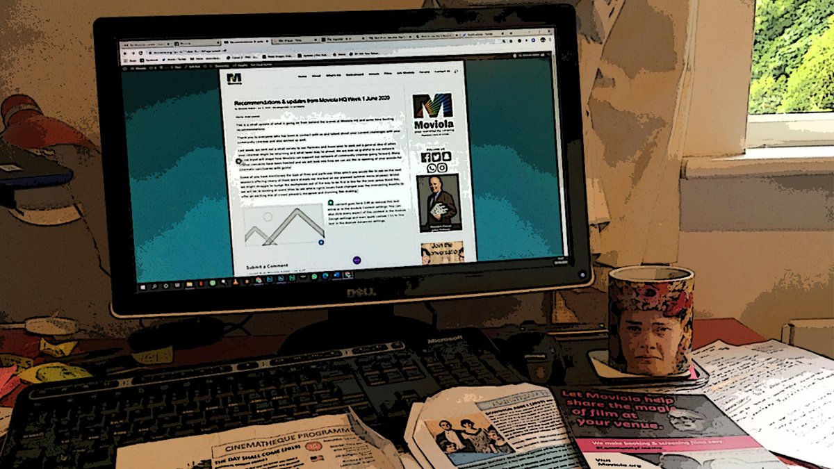 Here's a little update from Moviola HQ - including some thoughts &amp; recommendations from our Communication &amp; Diversity Officer, Neil📽️
moviola.org/moviola-update…