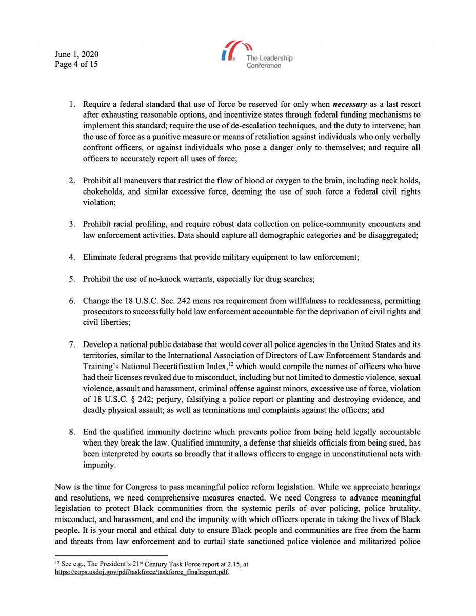 Screenshot of page 4 of our letter. The full text is available at the link in the original tweet.