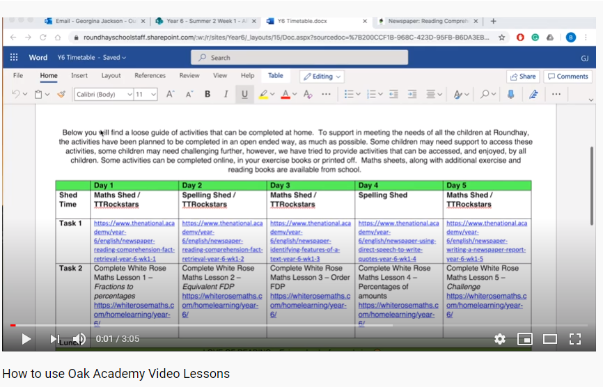 Please find below a 'How to...' video to help when using the Oak Academy's video-based lessons. Please share so that everyone who will find this useful is able to see it!
youtube.com/watch?v=W8OVBo…