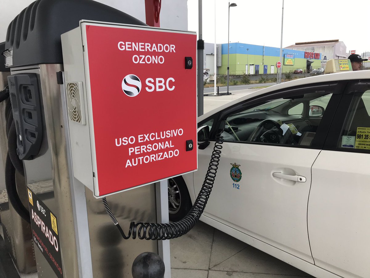 Seguimos desinfectando nuestros vehículos diariamente. Gracias por seguir confiando en nosotros. #ferrol #taxi