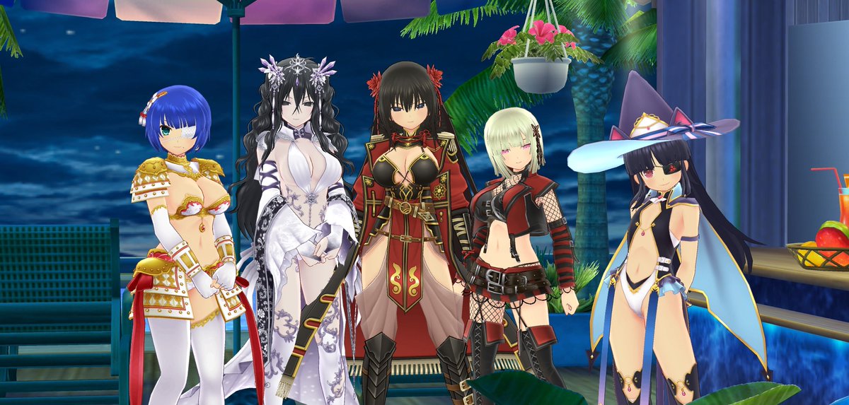 Aries ついに奈落も来たぜ Ssr陽限定より爆乳祭ガチャを回して正しかった これで完全体であります 閃乱カグラ シノマス 奈落 神楽 不雪帰