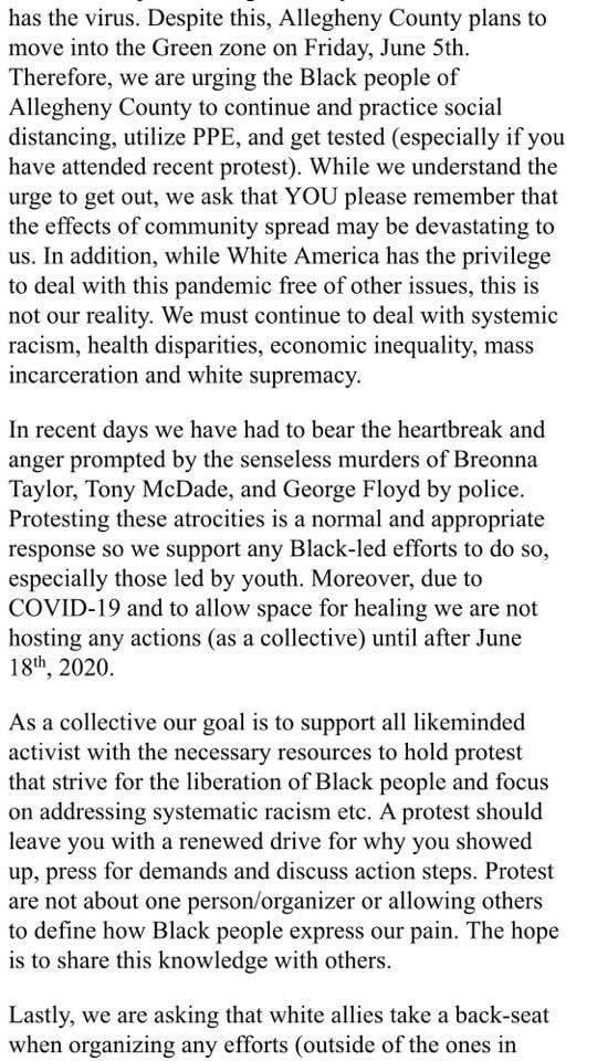1hood's tweet photo. A lot of people are asking what to do in this moment.   We here ar 1Hood have released a statement with other Black organizers calling for reflection and engagement.  #BlackLivesMatter #ICantBreathe https://t.co/WrHVU3OsUX