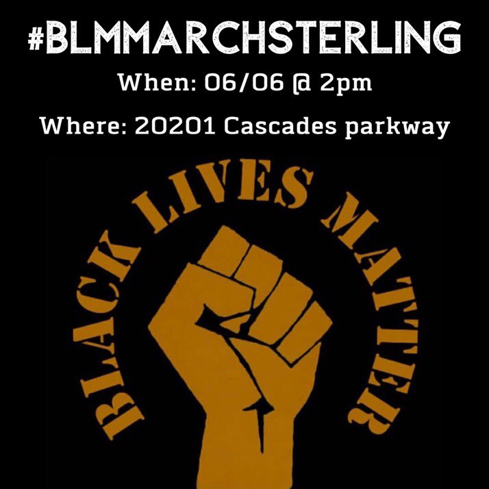 dcteensaction's tweet photo. #NoVA part 3:
Protest in Burke 6/4 at 4pm
Protest in Herndon 6/6 at 2pm
Protest in Leesburg 6/6 at 2pm
Protest in Sterling 6/6 at 2pm
#JusticeForGeorgeFloyd
#BLM #BLMVA #BLMNoVA https://t.co/4oOE0pphNB