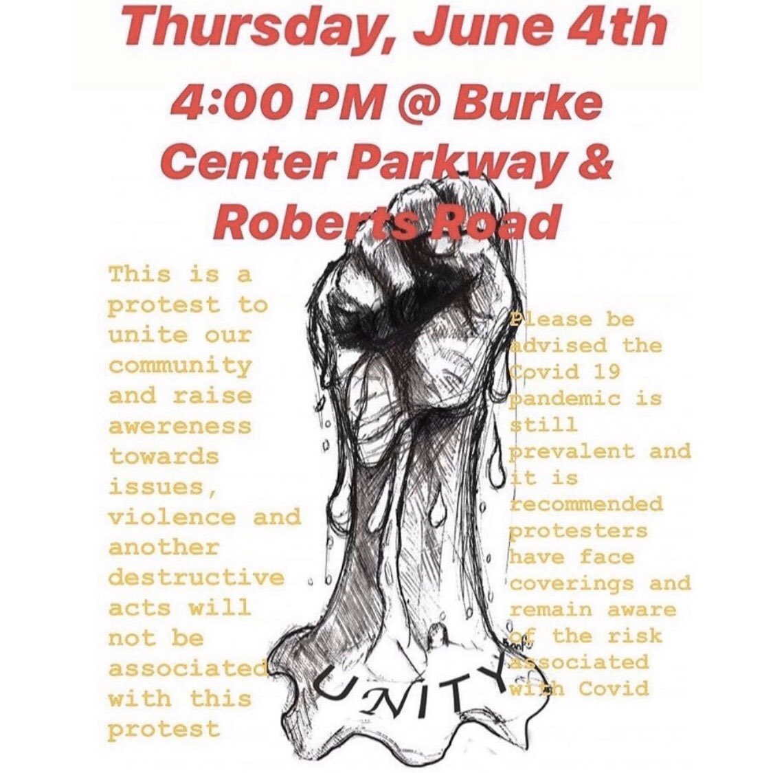 dcteensaction's tweet photo. #NoVA part 3:
Protest in Burke 6/4 at 4pm
Protest in Herndon 6/6 at 2pm
Protest in Leesburg 6/6 at 2pm
Protest in Sterling 6/6 at 2pm
#JusticeForGeorgeFloyd
#BLM #BLMVA #BLMNoVA https://t.co/4oOE0pphNB