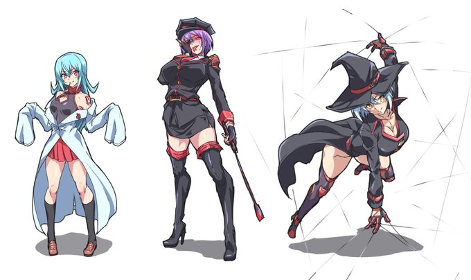 サイカCG集の登場予定敵キャラ
あと4人追加予定です 