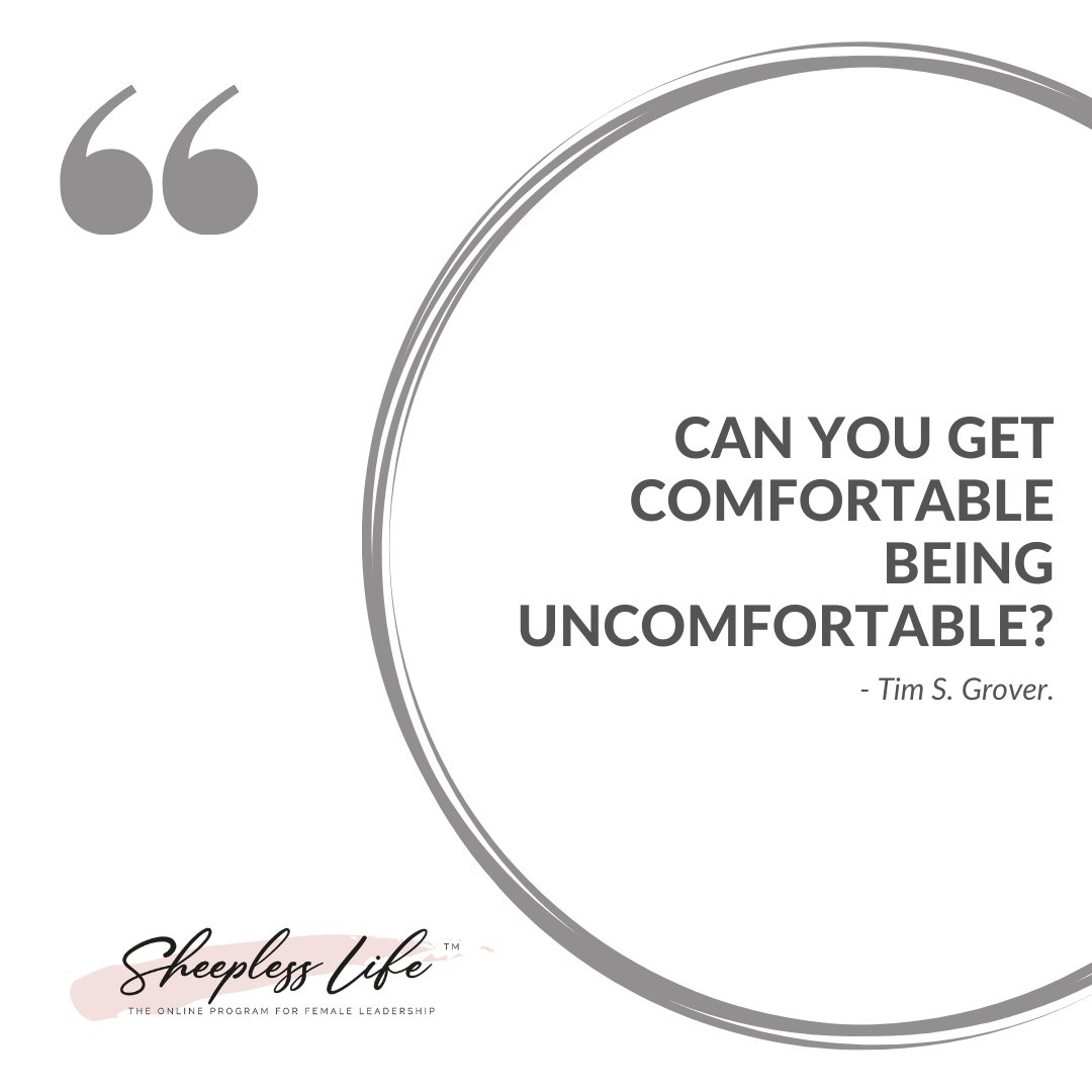 SheeplessLife's tweet photo. "Can you get comfortable being uncomfortable?"
"¿Puedes encontrar confort en estar incómodo?"
- Tim S. Grover https://t.co/18sP2K1gLf