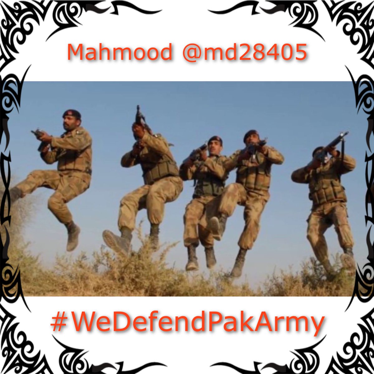 #WeDefendPakArmy
یہ جو سوہنی دھرتی ہے
اس کے پیچھے وردی ہے