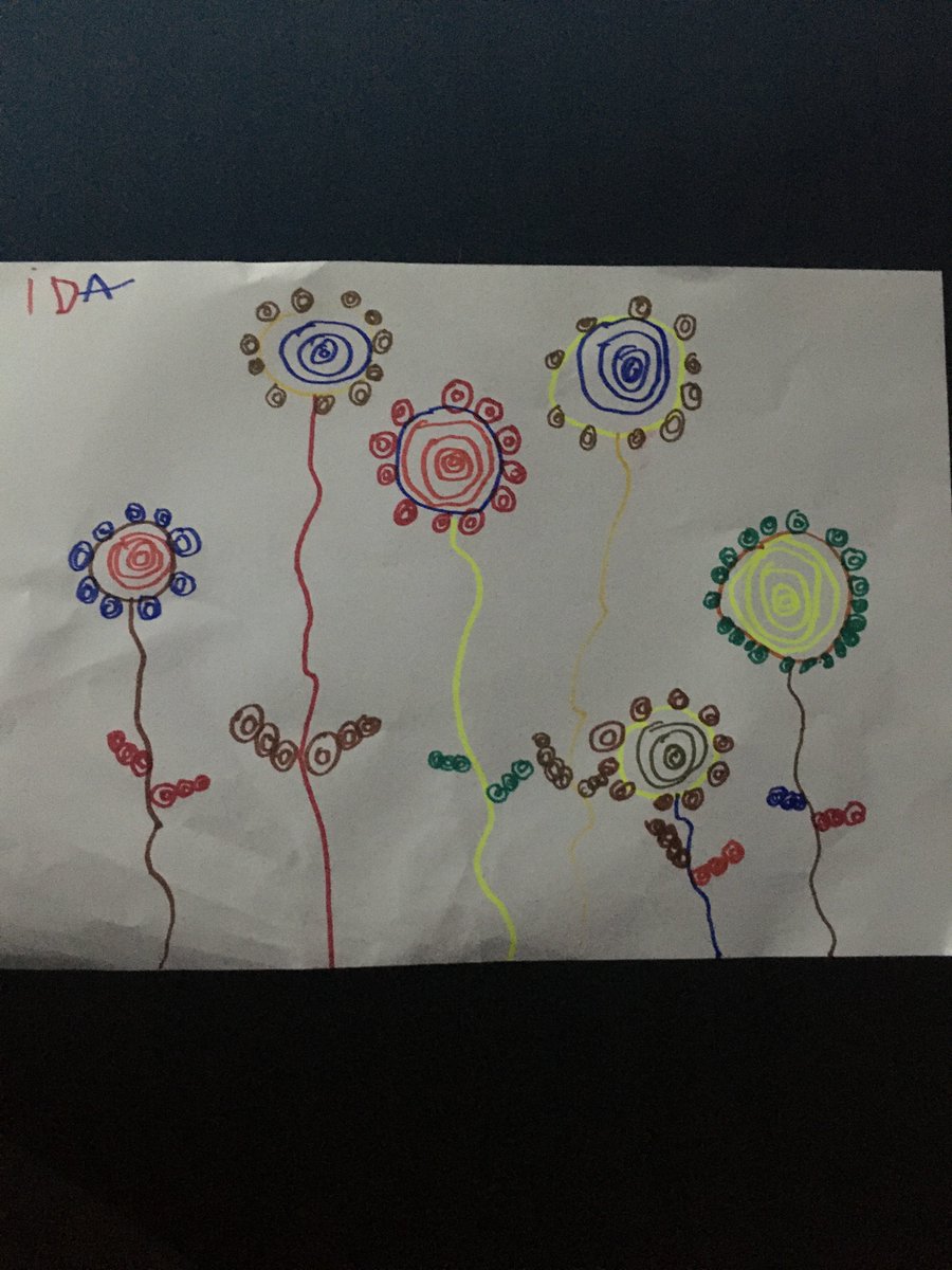 GsdLoti's tweet photo. Défi du lundi : dessiner des fleurs avec des cercles #défi #graphisme #gs https://t.co/8T3MPKmFi8