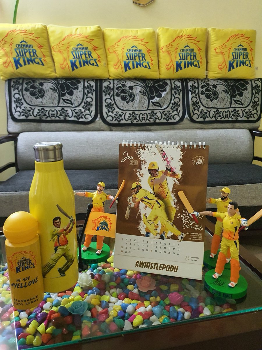 PraveenBalusu1's tweet photo. June month Super calendar of our @ChennaiIPL . @ShaneRWatson33 Super Happy Birthday on 17th June and Khalil Khan on 19th June. Lot's of #Yellove wishes @CSKFansOfficial @russcsk @msdhoni #WhistlePodu #CSK #CSKCalendar @ImRaina @imjadeja https://t.co/NUFXOcLw98