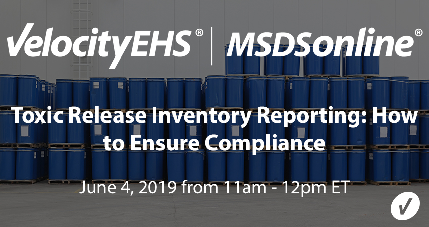 MSDSonline's tweet photo. Are you ready for @EPA TRI/Form R reporting? Join us as we guide you through the entire reporting process ahead of the July 1 reporting deadline https://t.co/vpBphELk70 https://t.co/IFt6bqSFvr