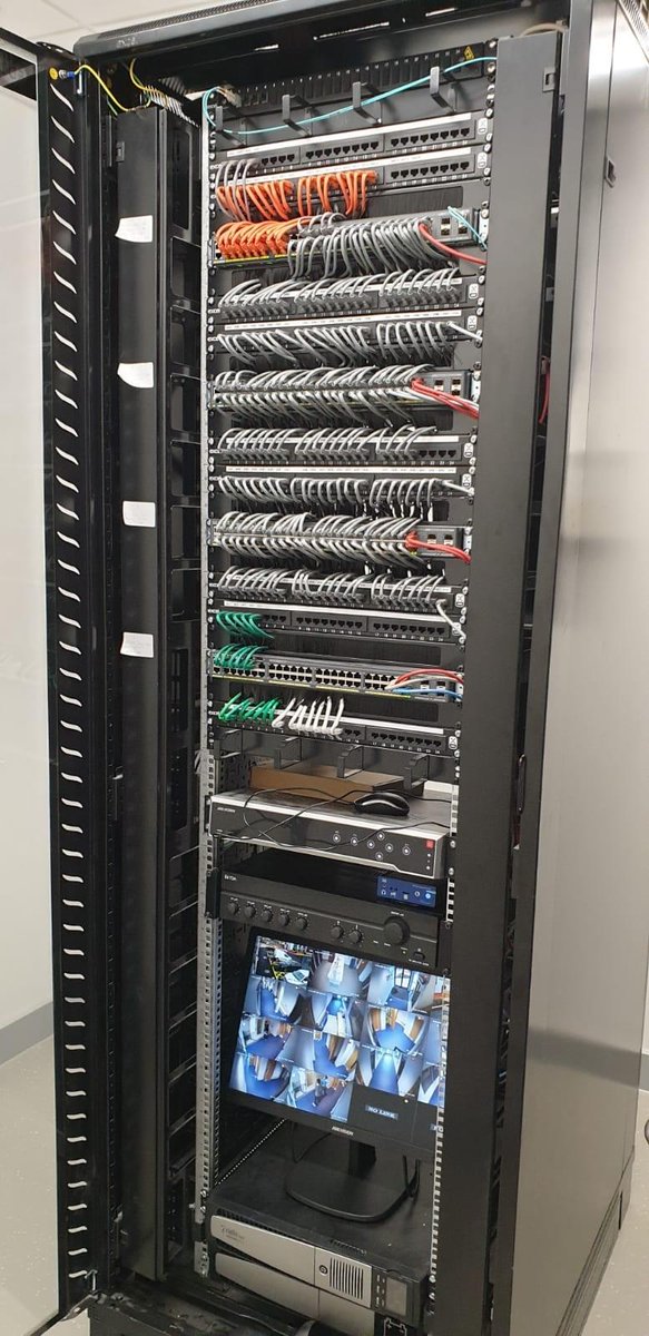 blues_fis's tweet image. Successful handover for @kierconstruct at Treorchy School this week. Blues FIS provided the complete installation for all of the Structured Cabling on the project #Cat6a #Fibre #Excelnetworking