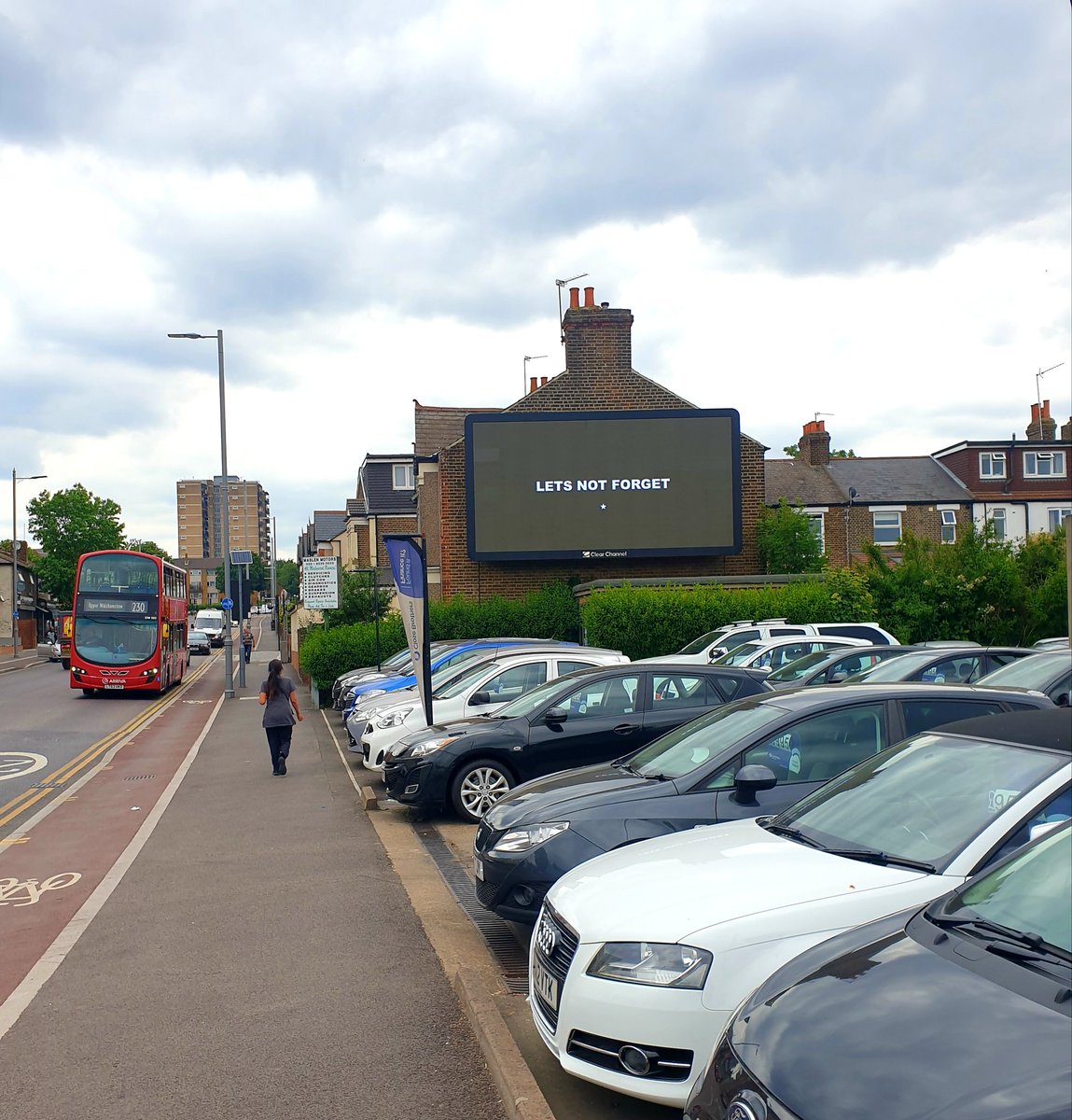 BonRichard's tweet image. #LetsNotForget Powerful message in Walthamstow by my friend @CephasWilliams &amp;amp; @56BlackMen. Let's change the narrative for life!