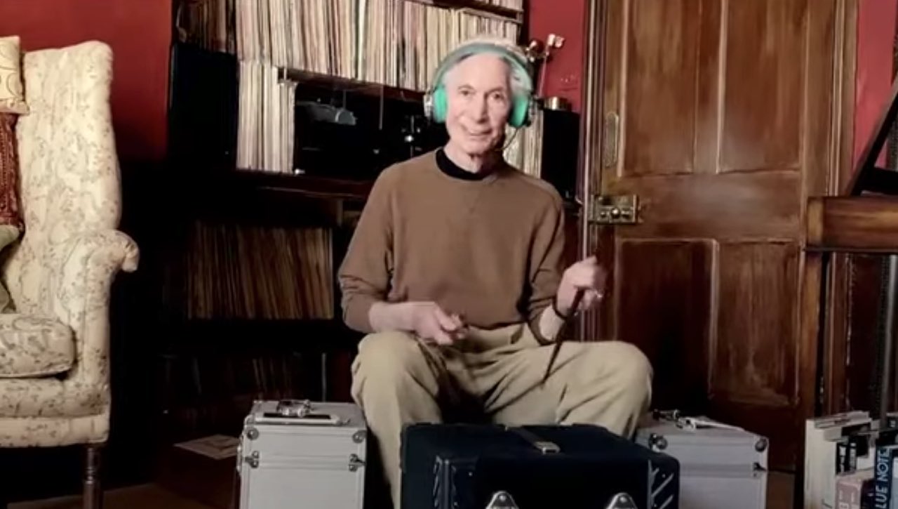 Happy Birthday to the coolest (air) drummer in the world, Charlie Watts! 