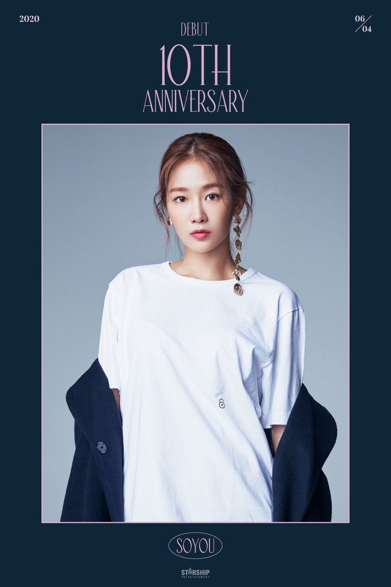 [#SOYOU]
2020.06.04 SISTAR 10th Anniversary 🎉
소유 데뷔 10주년을 축하 합니다👏🏽
#소유 #SISTAR10thAnniversary