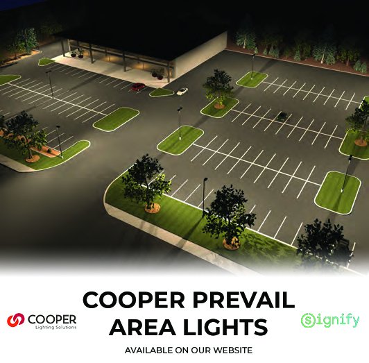 Upgrade to Cooper Prevail Area LED Lights!

Cooper Prevail area lights are very easy and affordable to retrofit onto existing lighting structures. Starting at only $385.00 on our website: ledsupplyco.com/eaton-lumark-p…