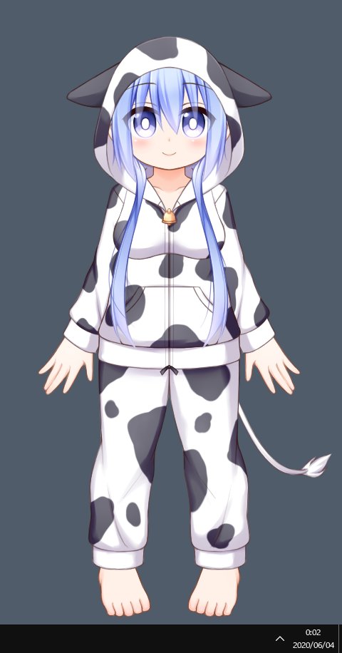 進捗報告。
牛パーカー修正、ダブルジップに。
ショートパンツ追加。 