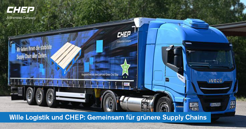 CHEP_AT's tweet photo. Besonders in der emissionsstarken Transportlogistik wird #Nachhaltigkeit immer wichtiger. Mit modernen LNG-Trucks setzt unser Partner Wille Logistik auf umweltfreundliche Alternativen. Lesen Sie mehr: https://t.co/ozHD6h3iAH https://t.co/tvFyBj2uS6