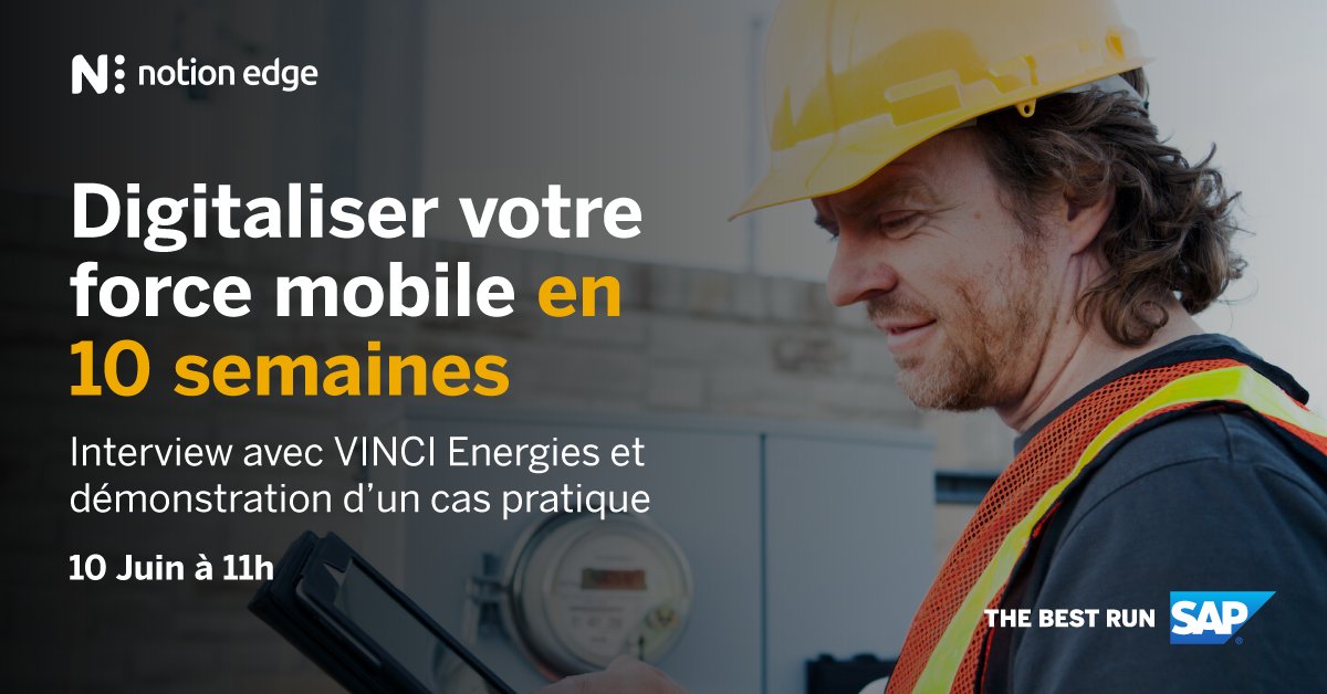 IBsolutionFr's tweet image. Inscrivez-vous pour profiter d'une démo et échanger sur vos questions lors de notre webinar sur la digitalisation de force mobile : bit.ly/3d2FZ66