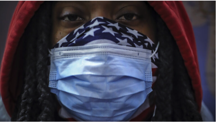 cpiller's tweet photo. ‘Which death do they choose?’: Many Black men fear wearing a mask more than the coronavirus - compelling take by @ushamcfarling https://t.co/W4bJMoGohN via @statnews https://t.co/c7WwUCfIc0