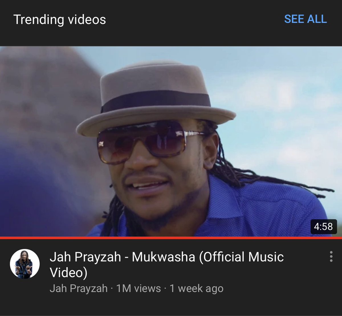 jahprayzah's tweet photo. In 13 days since the release of Mukwasha all i have seen is nothing but love. Thank you so much 🙏🏿
---------------------
To buy your Hokoyo Album CD contact @dualsim_zim on 0778242272 https://t.co/YtphiWMPNO