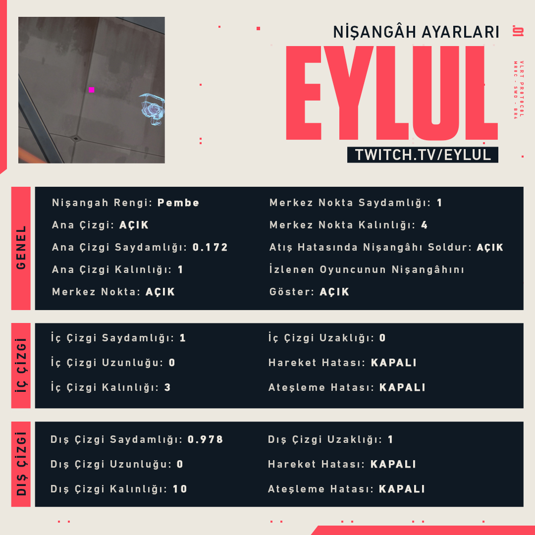 Ünlü yayıncıların nişangahları burada, beğendiğini seç veya yorumlarda nişangahını paylaş!