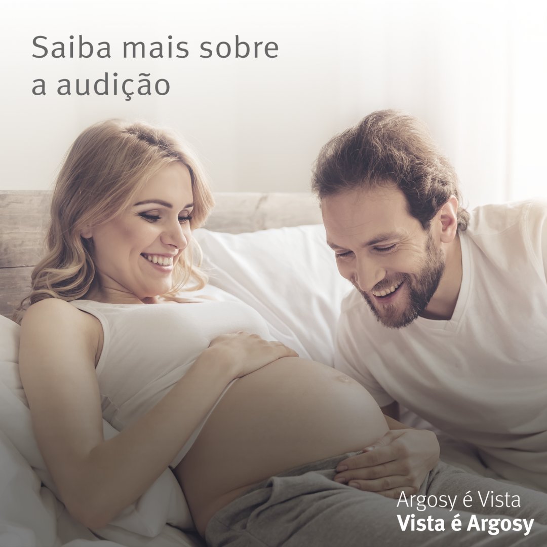 argosybrasil's tweet photo. Você sabia que a audição é o primeiro sentido a se desenvolver? Com 20 semanas de gestação, o bebê já consegue ouvir a voz da mãe. Por isso é sempre importante que os pais façam contato com o bebê, cantem músicas e o deixem relaxado. https://t.co/0Lt47N6Ehn