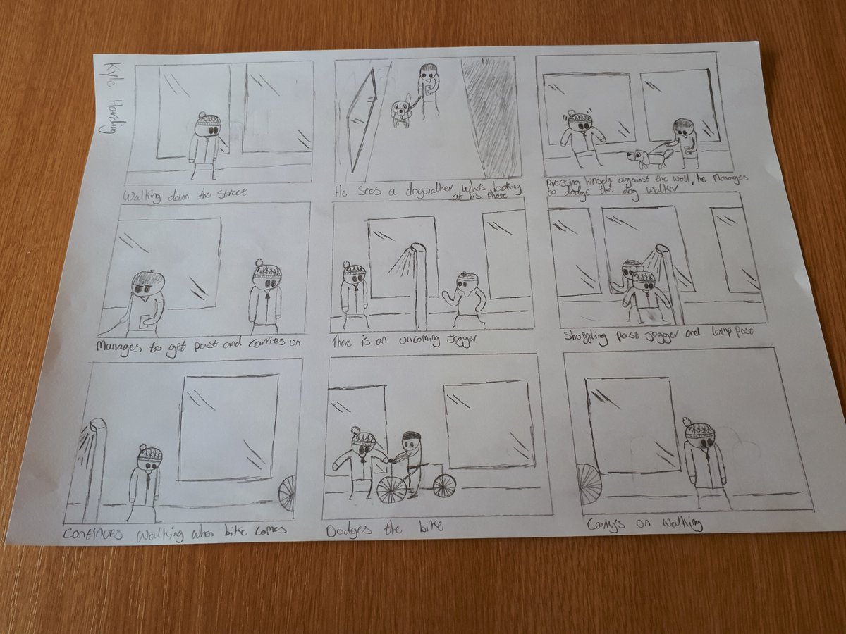 CrieffOf's tweet photo. S2 A&amp;D Stop motion animation storyboards......ooh agility....Fudge and Blaze love that one https://t.co/YeTayfsnBY