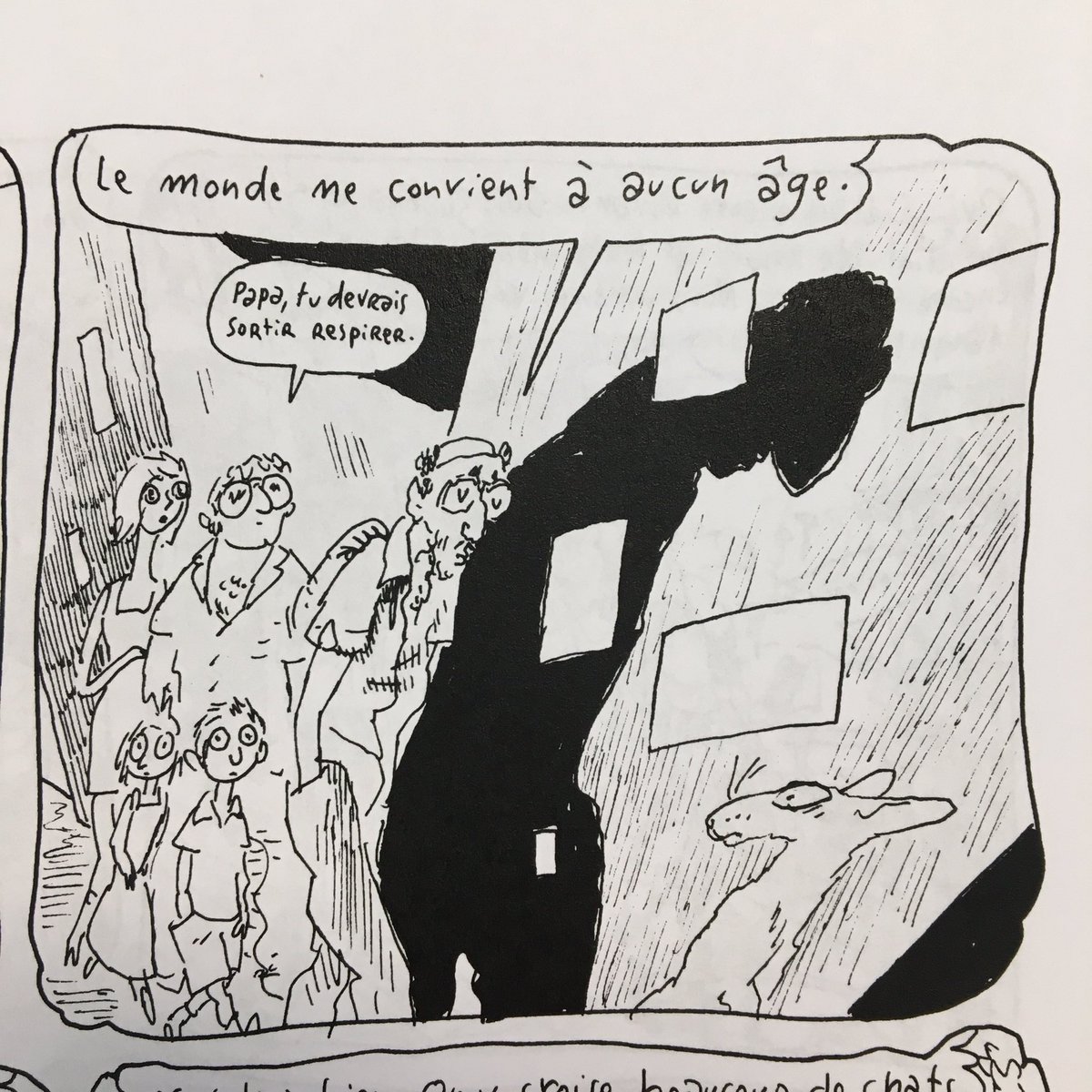 Dans le prochain Chat du rabbin, de @joannsfar : "le monde ne convient à aucun âge."