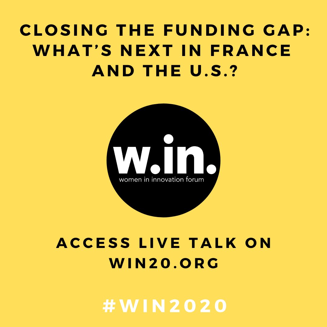 La French Tech (@lafrenchtech) on Twitter photo Toute cette semaine, nous vous donnons rdv au #WIN2020 par <a href="/WinforumNY/">WIN Forum NY</a> dont nous sommes partenaire!
Live talks gratuits pour célébrer la #diversité et l'inclusion & encourager l'investissement dans les startups portées par des femmes.
+info: win20.org Toute cette semaine, nous vous donnons rdv au #WIN2020 par <a href="/WinforumNY/">WIN Forum NY</a> dont nous sommes partenaire!
Live talks gratuits pour célébrer la #diversité et l'inclusion & encourager l'investissement dans les startups portées par des femmes.
+info: win20.org