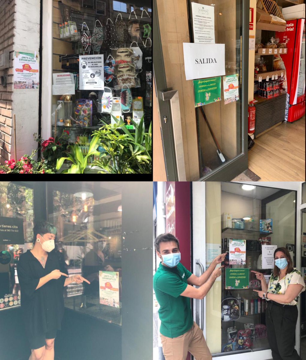 fallaexposicion's tweet photo. La Falla Exposición estamos COMPLETAMENTE comprometidos con los comercios de nuestro barrio! 👏🏻😍

Hemos empezado con la pegada de carteles de la “Campaña de nuevas altas 2020/2021”, y los comercios han querido echarnos una mano. 👍🏼😚

APÚNTATE, y APOYA AL PEQUEÑO COMERCIO! 💚 https://t.co/3xkE6B05xl